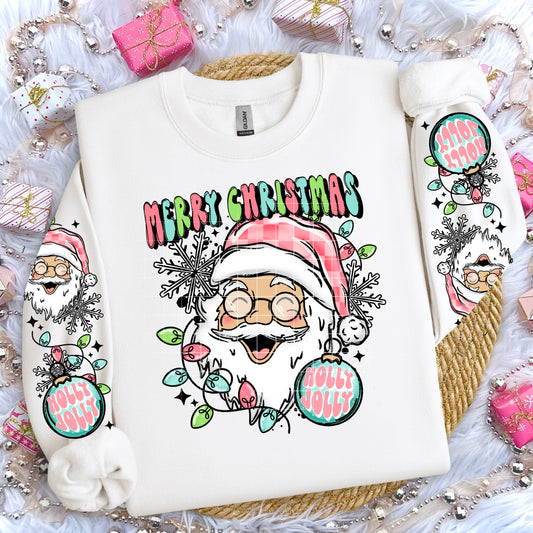 🎅 Holly Jolly Santa Christmas Sweatshirt 🎄✨