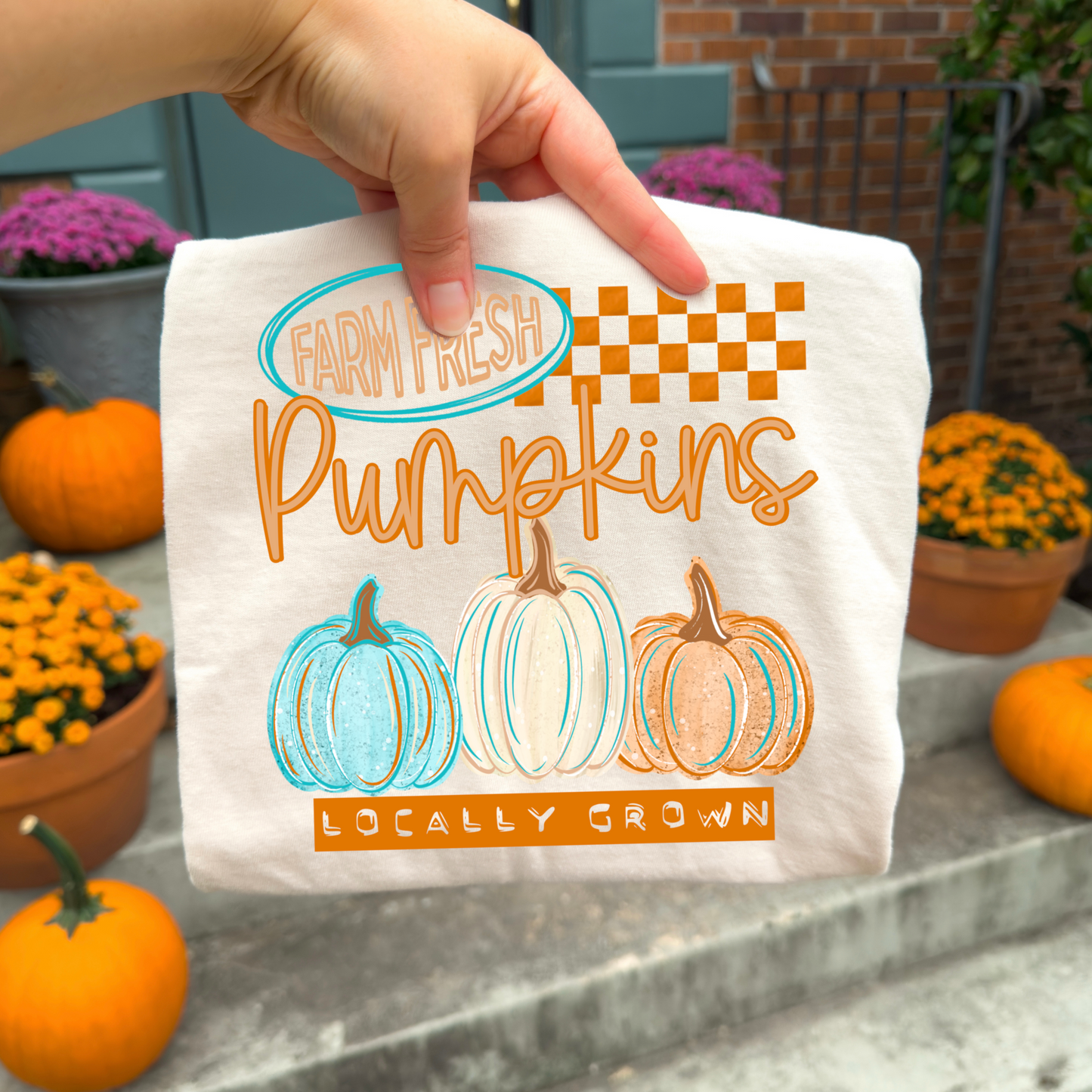 Farmhouse Pumpkin Patch Tee 🍂