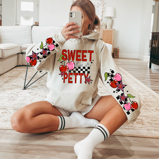 Sweet and petty  Graphic Hoodie
