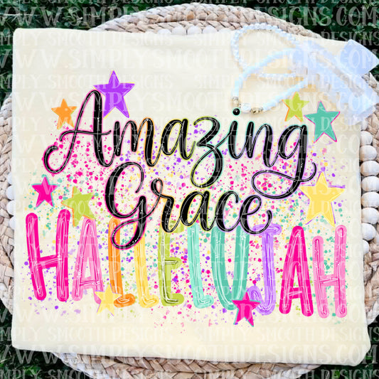 Amazing Grace Hallelujah Shirt