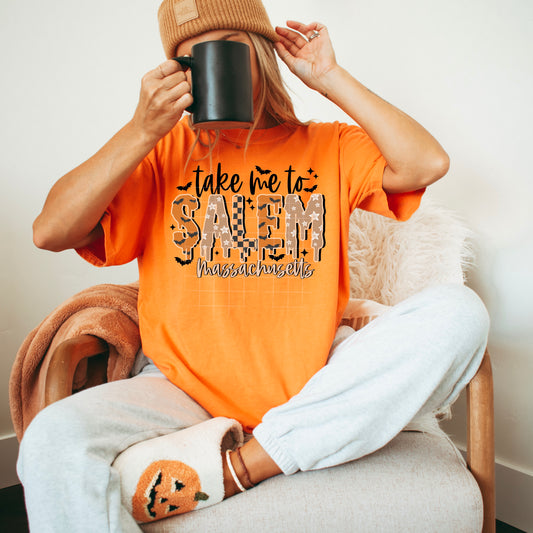 “Take Me to Salem” Halloween Tee 🎃🦇