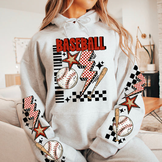 Baseball Graphic Hoodie