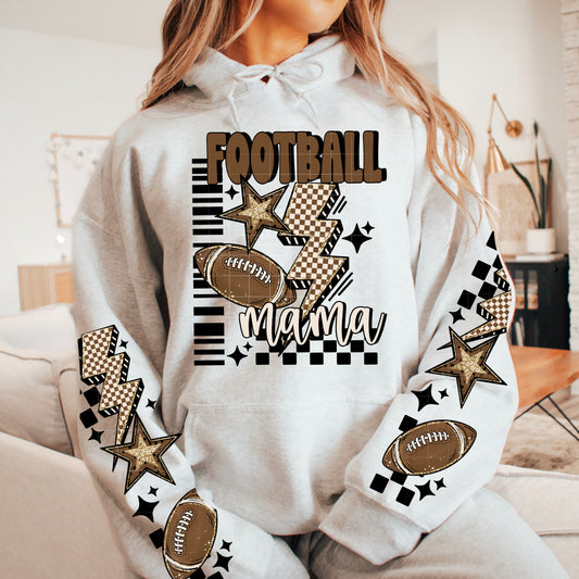 Football Mama Graphic Hoodie