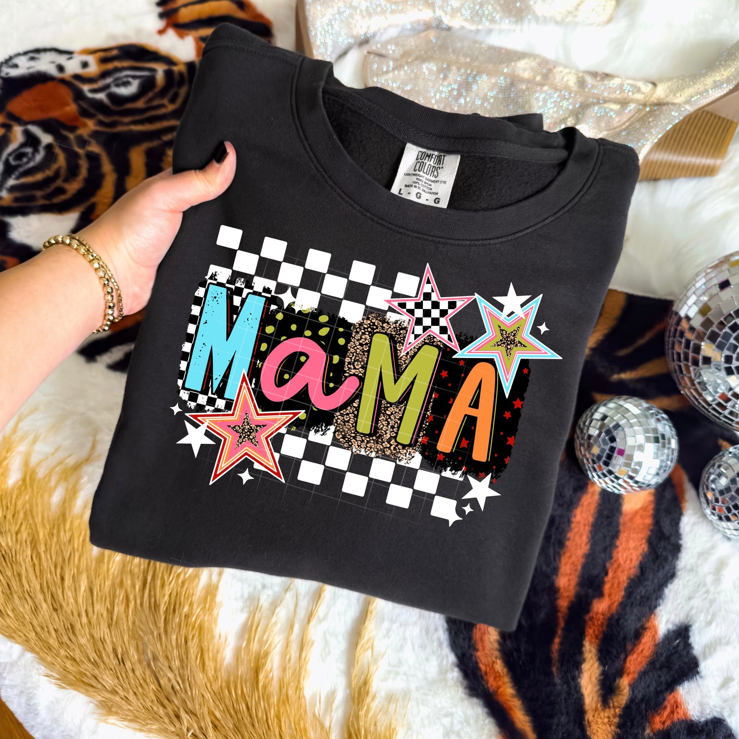 Mama Checker Graphic Tee | Unisex Soft Style T-Shirt