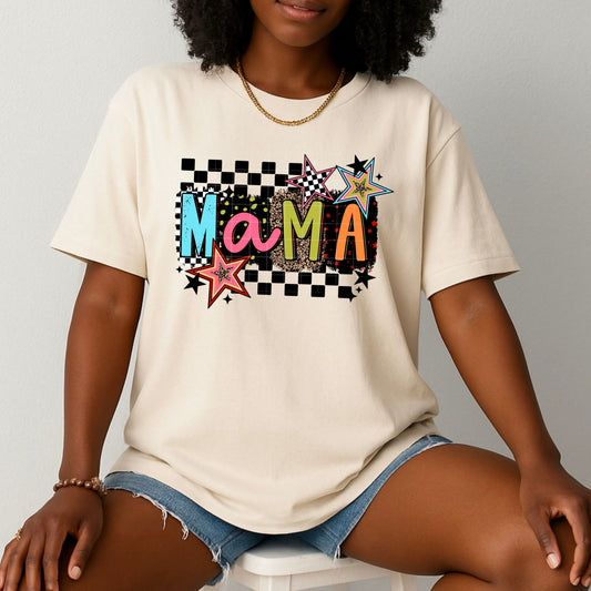 Mama Checker Graphic Tee | Unisex Soft Style T-Shirt