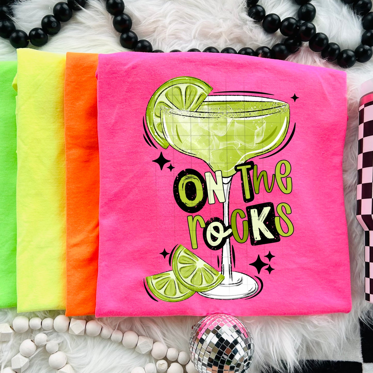 On the Rocks Margarita Shirt – Funny Cocktail Graphic Tee