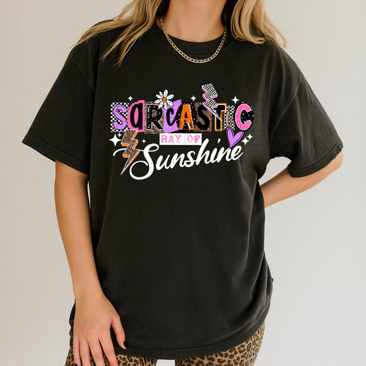 Sarcastic Ray of Sunshine Graphic Tee – Funny Sassy Shirt