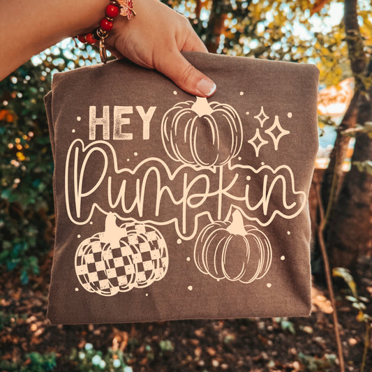 Hey Pumpkin Graphic T-Shirt