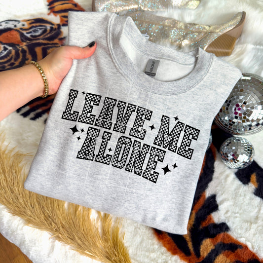 Leave Me Alone Graphic Crewneck