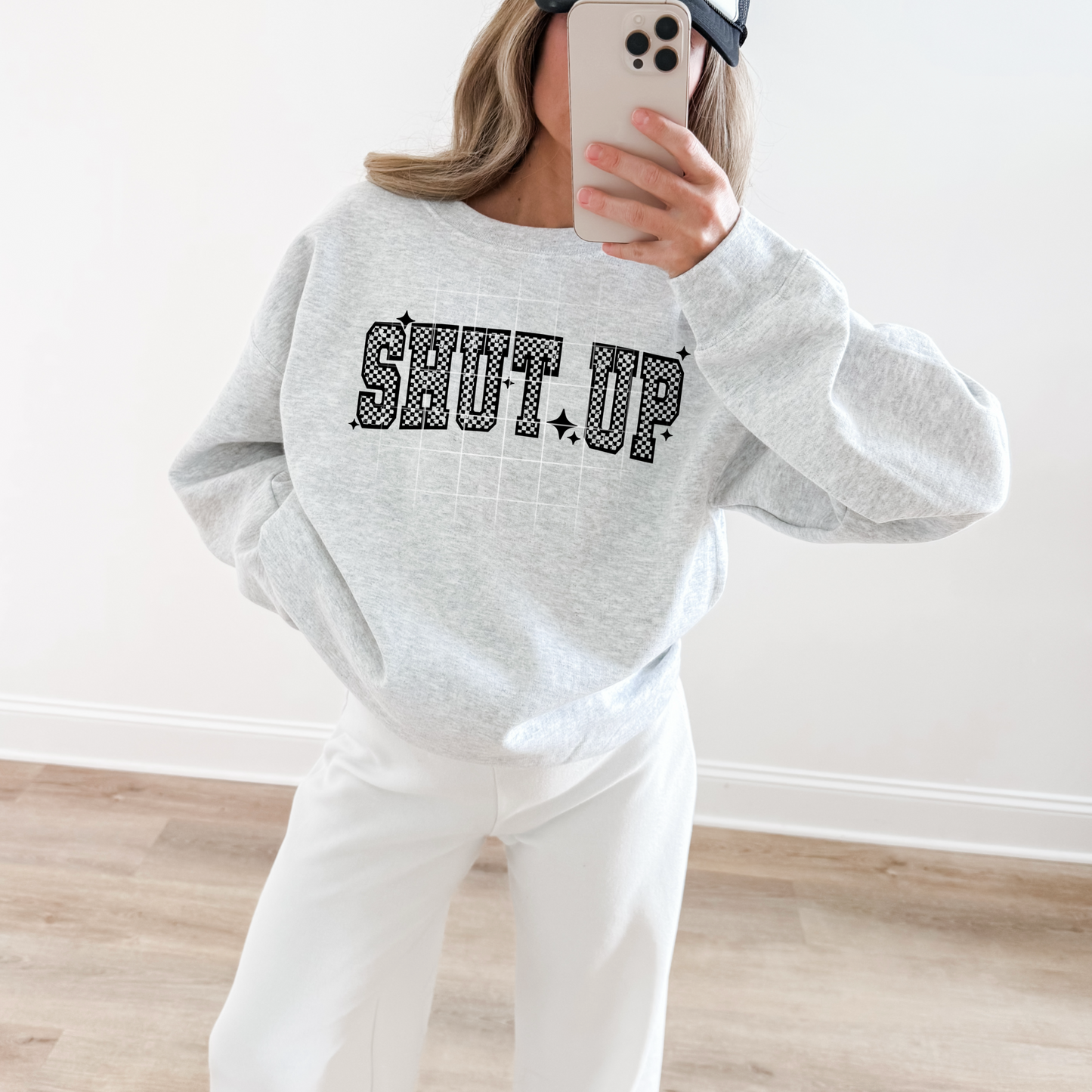 Shut Up Graphic Crewneck