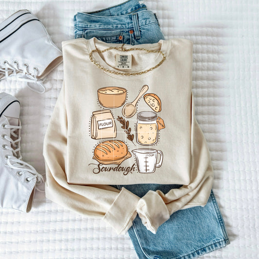 Sourdough Graphic Crewneck