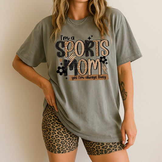 Sports Mom Graphic Tee