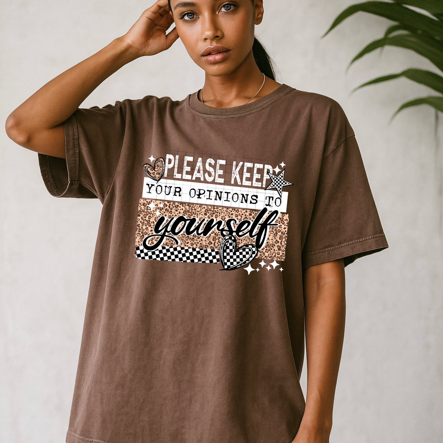 Please Keep Your Opinions to Yourself Graphic Tee