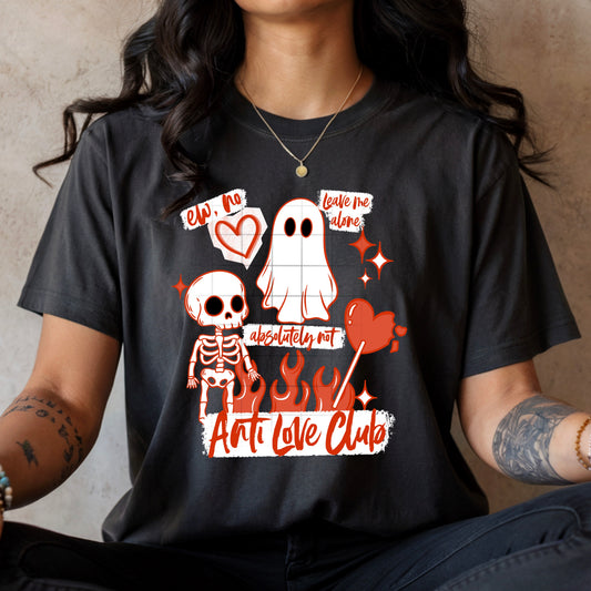 Absolutely Not Anti Love Club Tee | Sassy Valentine Shirt