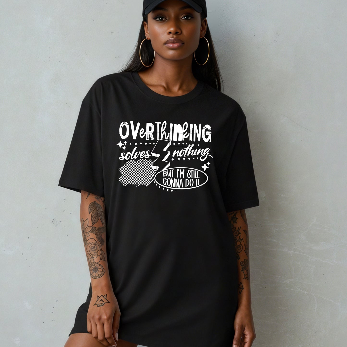 Overthinking Solves Nothing Graphic Tee