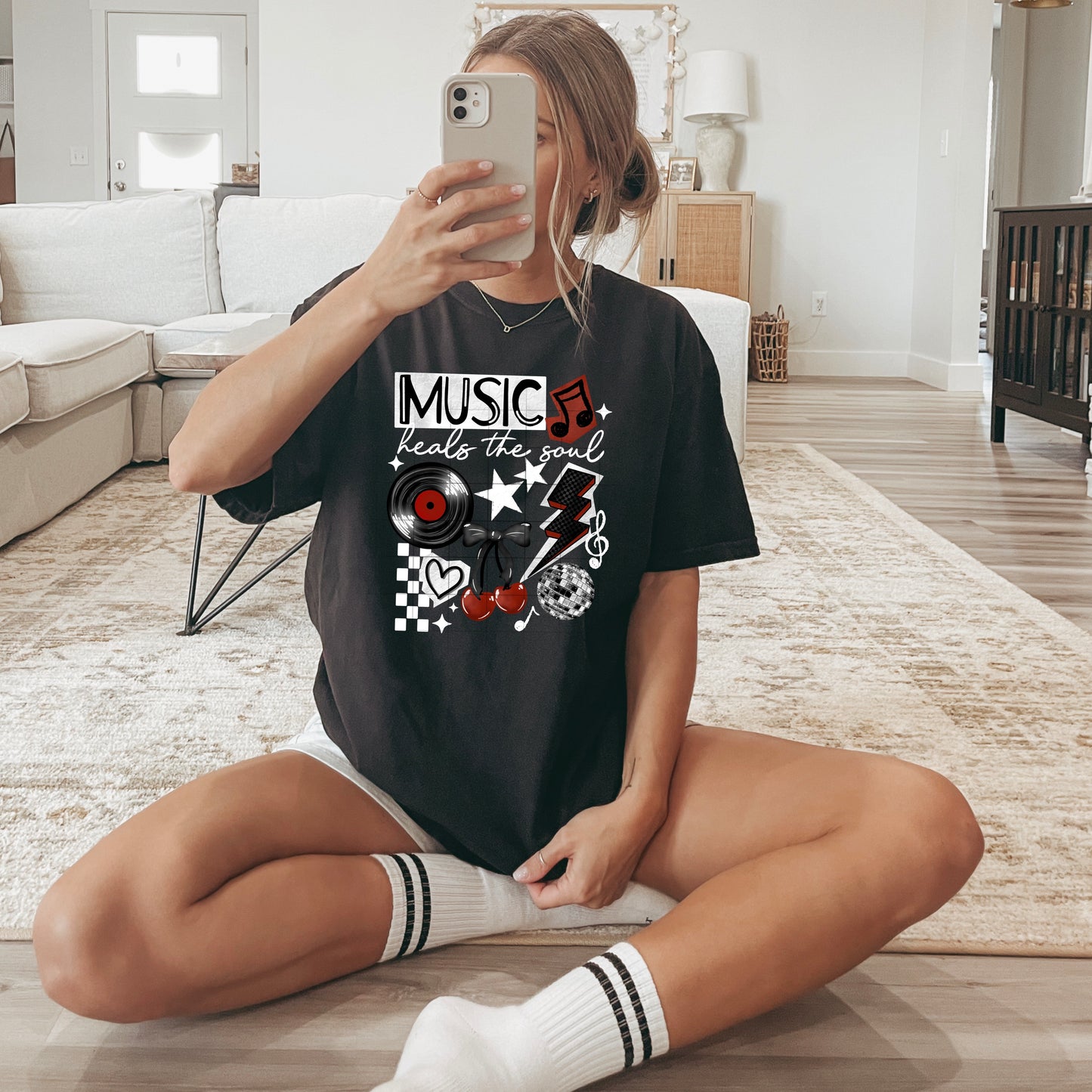 Music Heals the Soul Graphic Tee