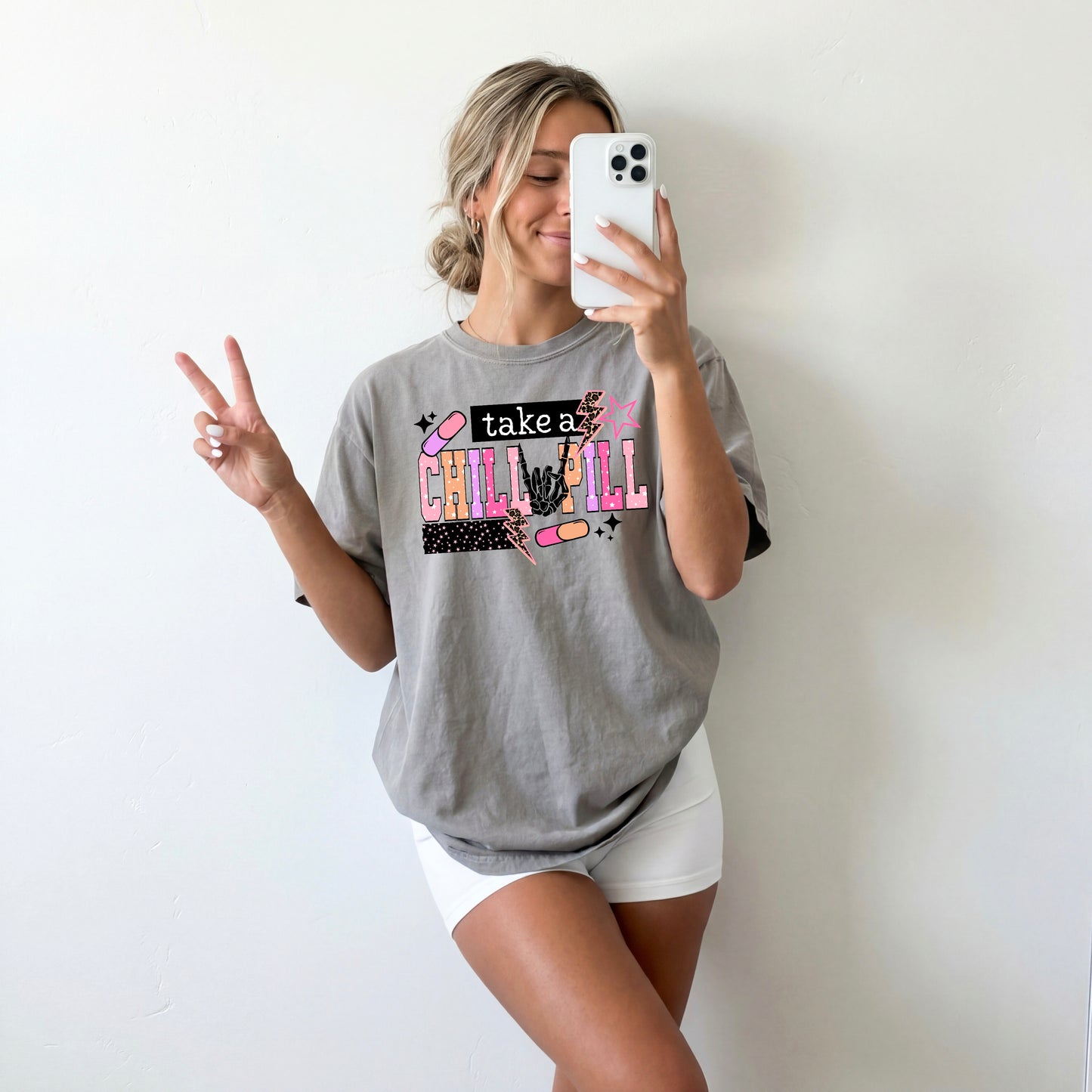 Take a Chill Pill Graphic Tee | Funny Sarcastic Shirt