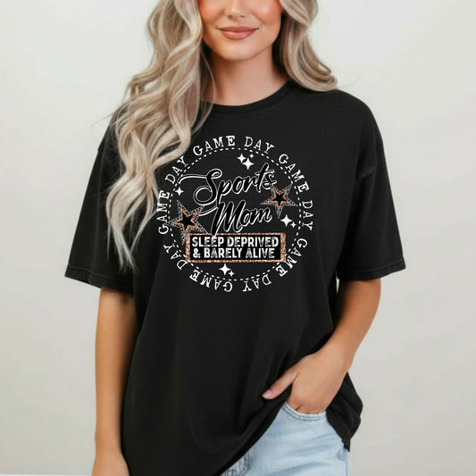 Sports Mom Game Day Graphic Tee | Unisex Soft Style T-Shirt