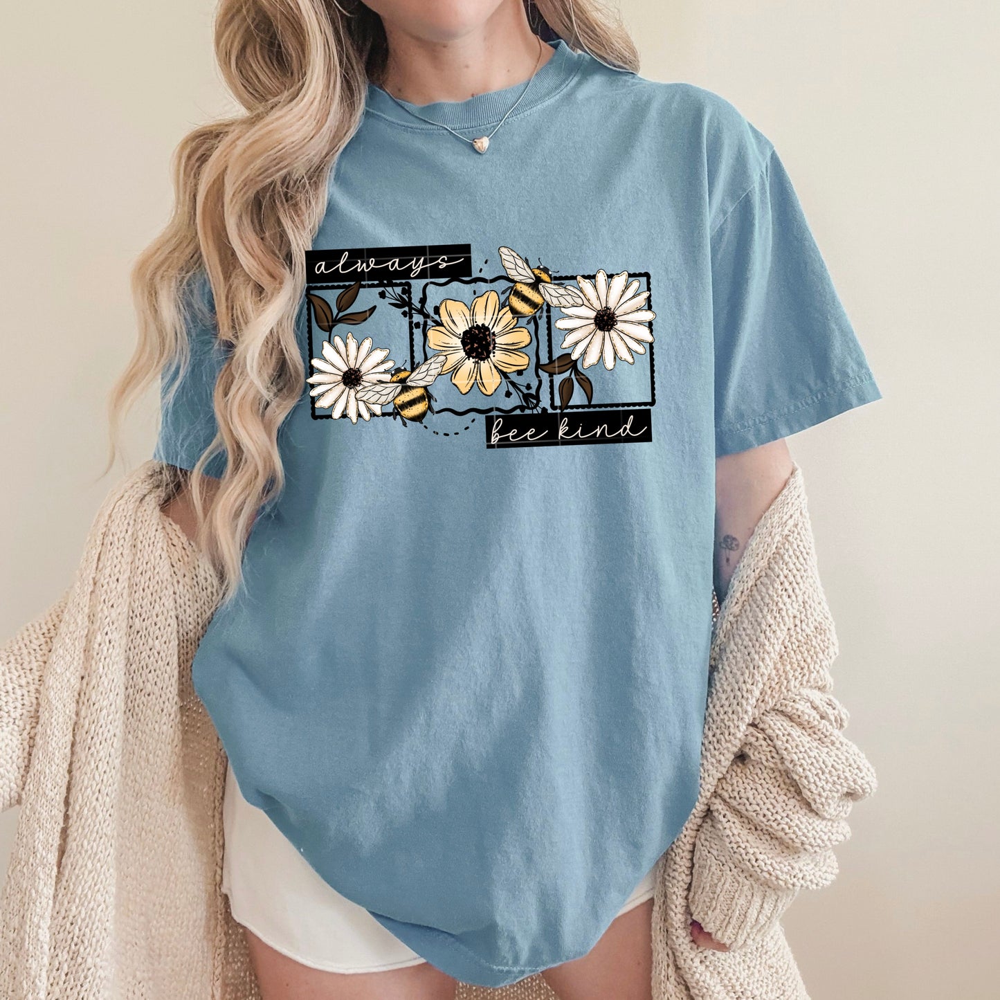 Always Bee Kind Tee | Inspirational Graphic Shirt