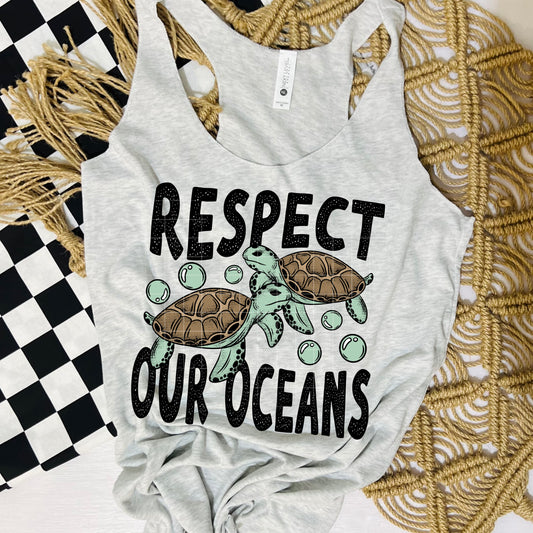 Respect Our Oceans Women’s Tank Top