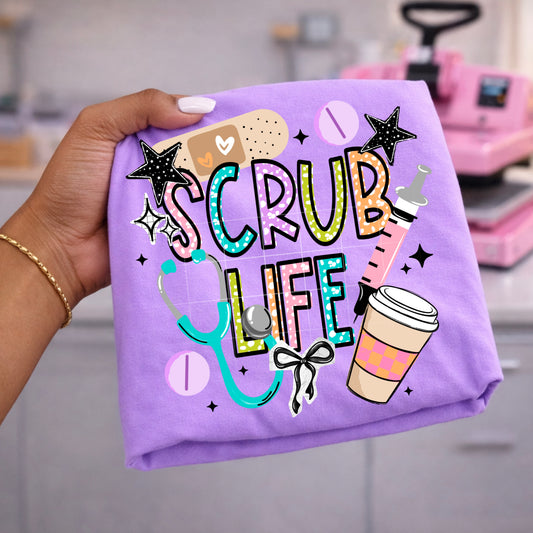 Scrub Life Healthcare Worker T-Shirt