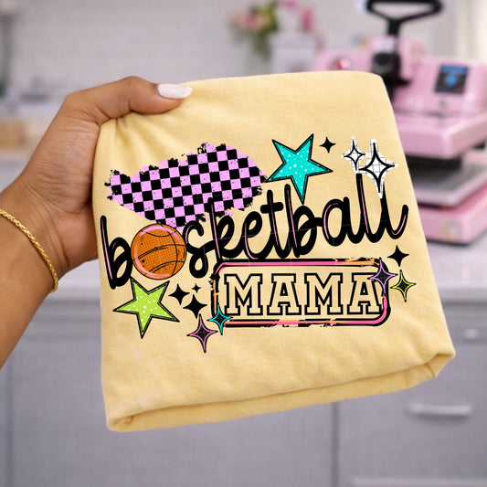 Basketball Mama Graphic T-Shirt