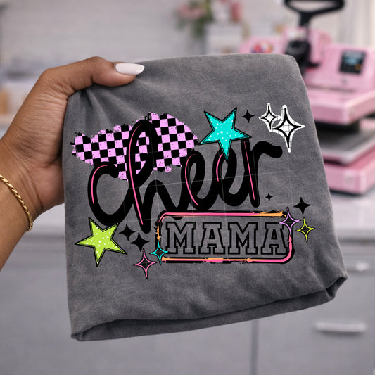Cheer Mama Graphic T-Shirt