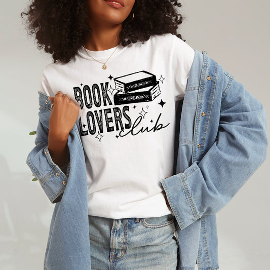 Book Lovers Club Shirt | Bookish Graphic Tee | Cozy Reader T-Shirt | Bookworm Gift | Library Lover Shirt | Reading Club Tee | Literary Apparel 📚✨