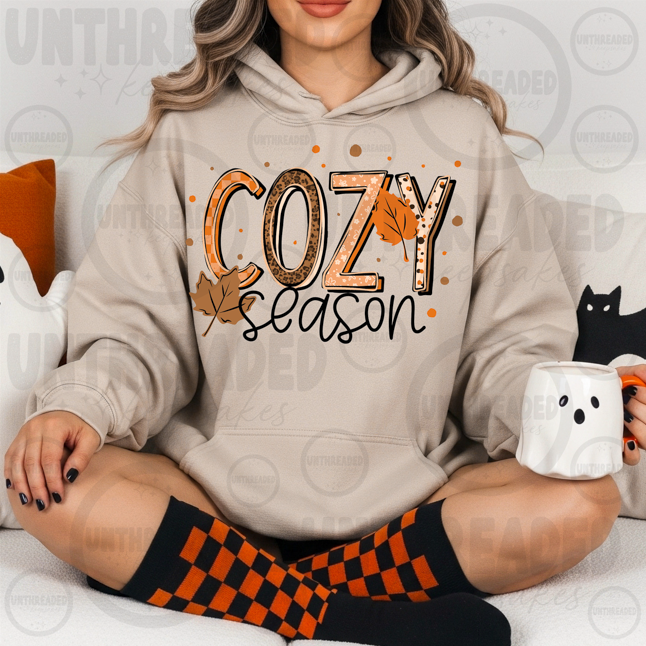 Cozy Season Fall Graphic Hoodie