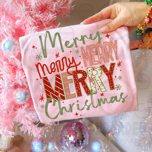 Merry Merry Merry Christmas T-Shirt