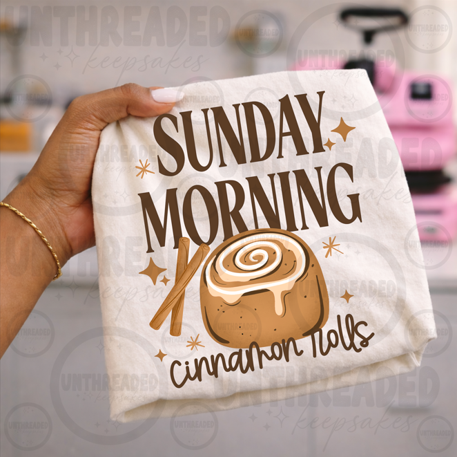 Sunday Morning Cinnamon Rolls T-Shirt