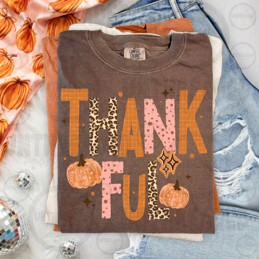 Thankful Pumpkins Fall T-Shirt