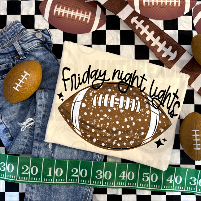 Friday Night Lights Football Graphic T-Shirt