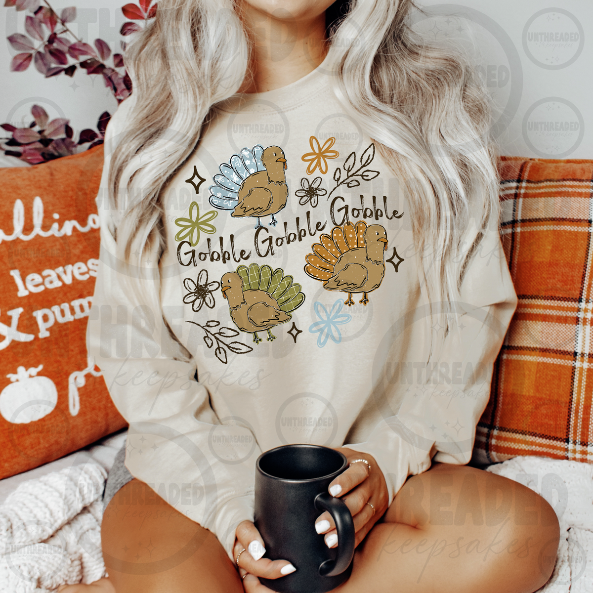 Gobble Gobble Turkey Crewneck