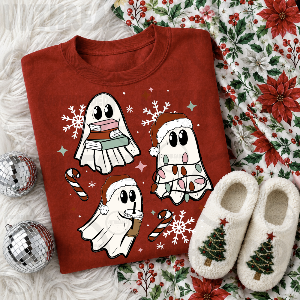 Christmas Ghosts Crewneck