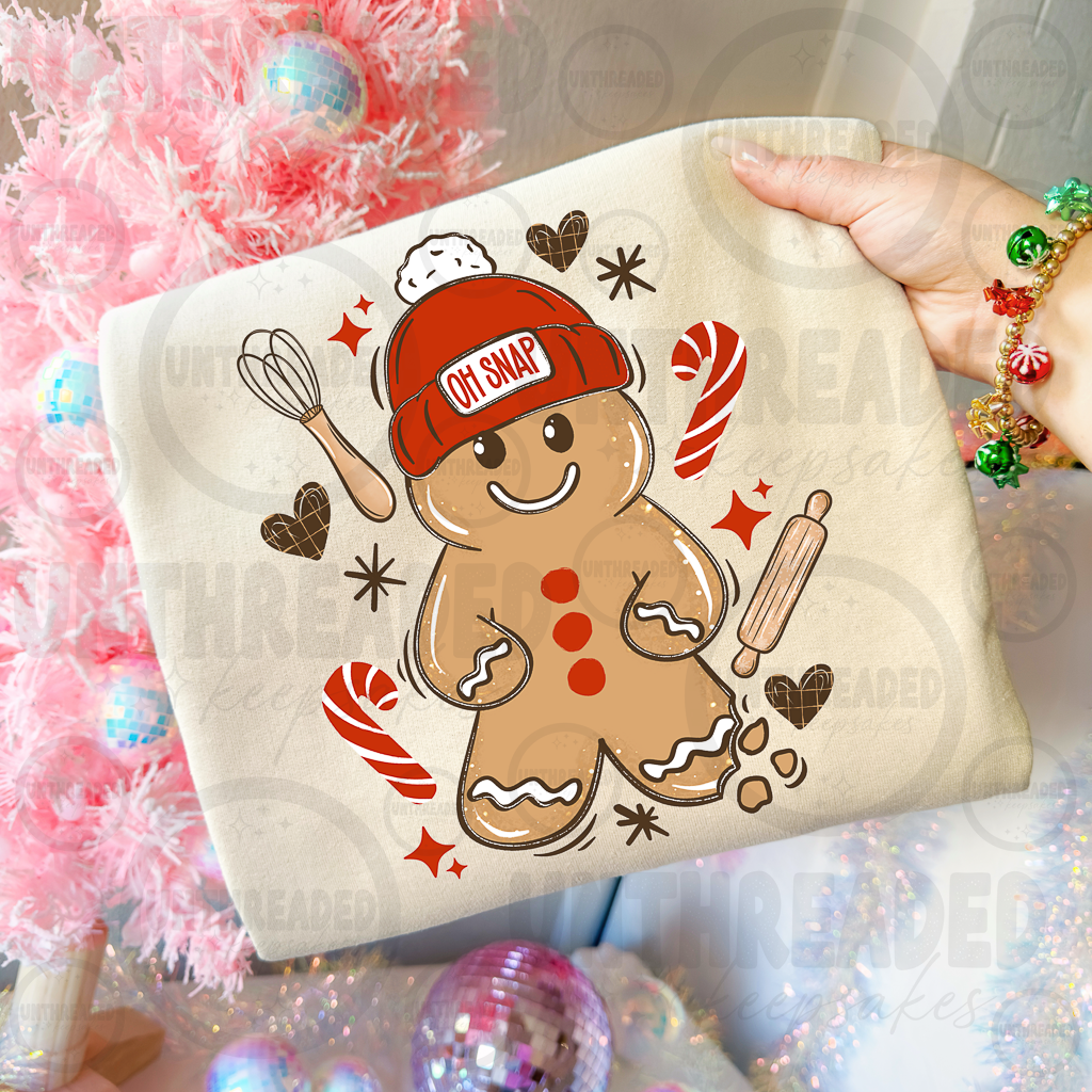 Oh Snap Gingerbread Cookie
