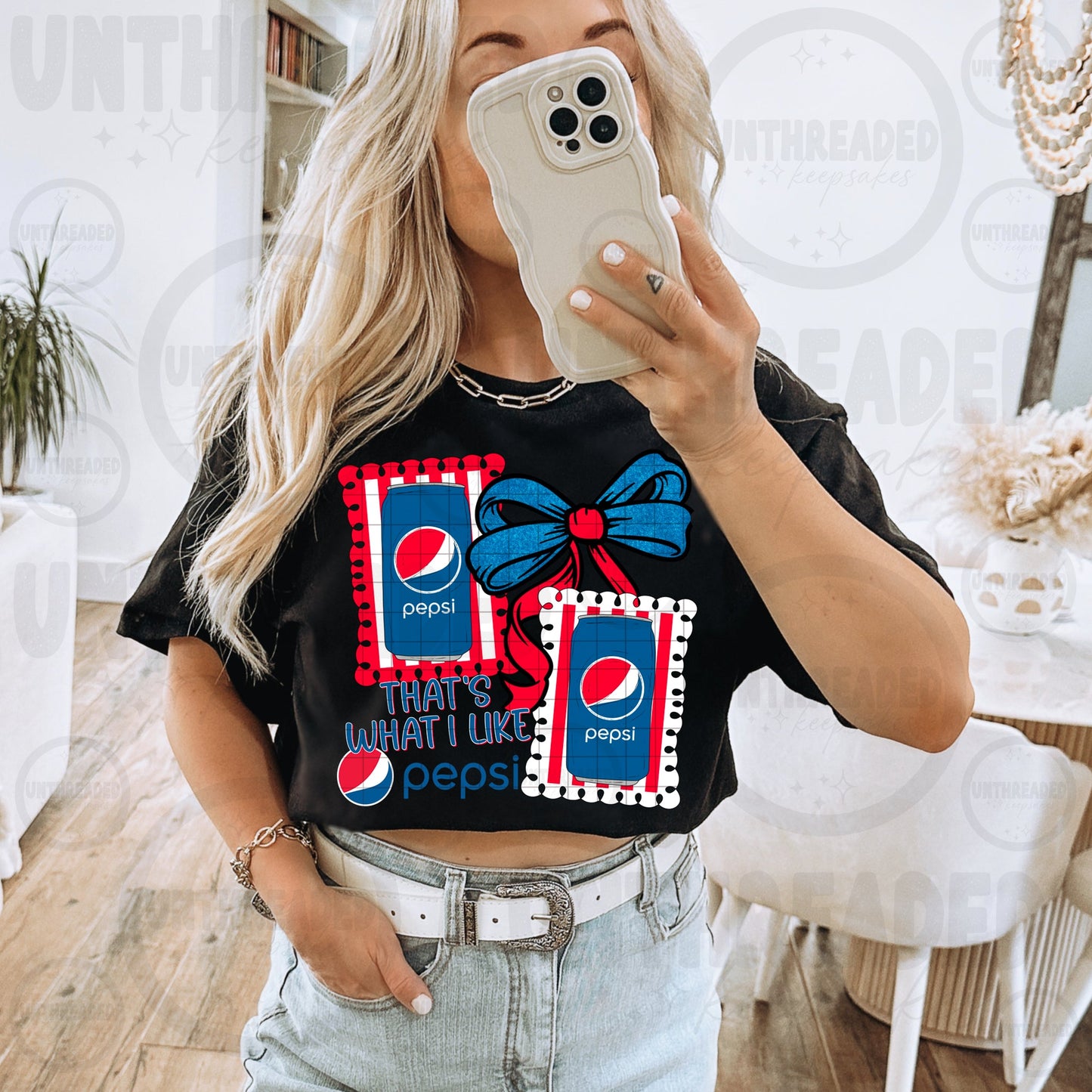 Pepsi Bow Graphic Tee – That’s What I Like