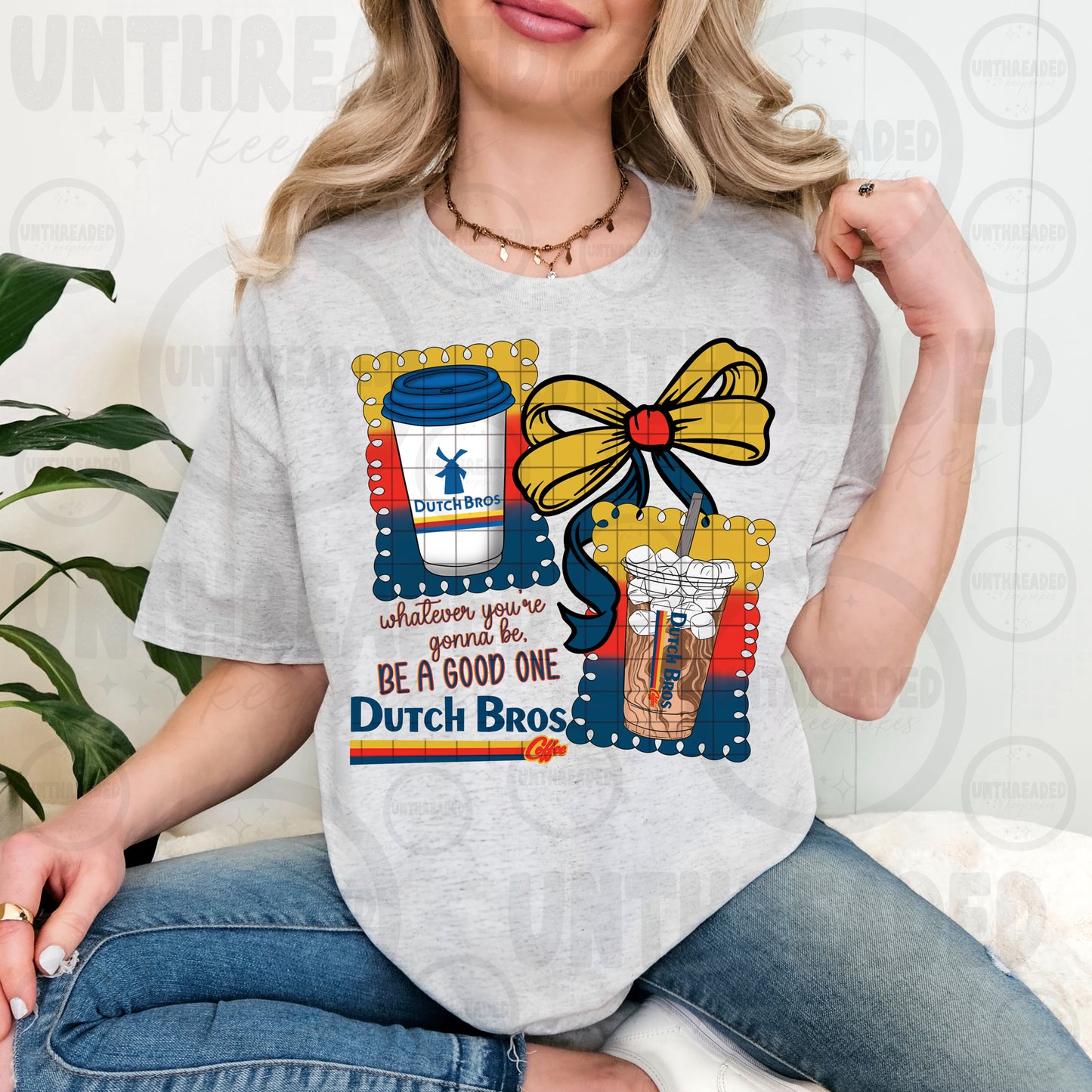 Be a Good One Dutch Bros Coffee T-Shirt ☕🎀 | Cute Coffee Lover Graphic Tee