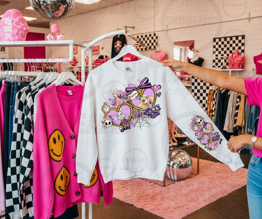 💜 Enchanted Alice Spooky Fairytale Crewneck 🖤