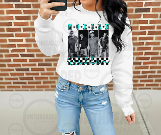 ⭐ Morgan Inspired Country Collage Crewneck 🤠💚