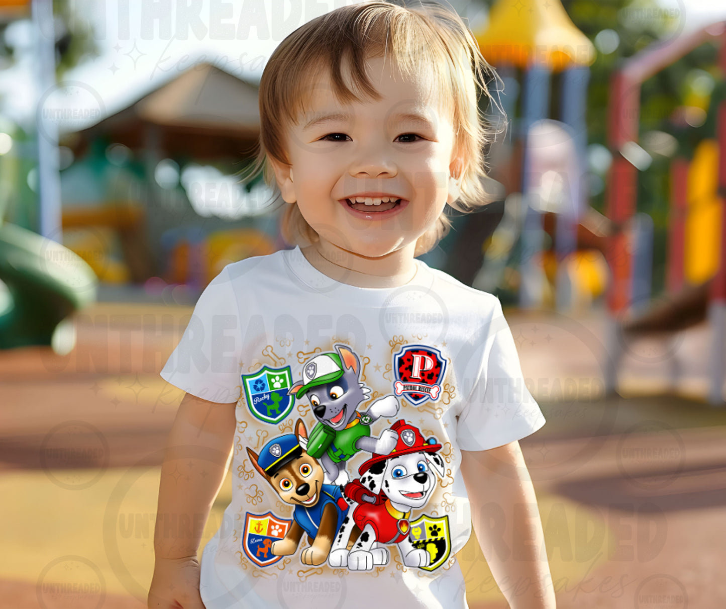 Brave Rescue Pup Friends Toddler Graphic Tee