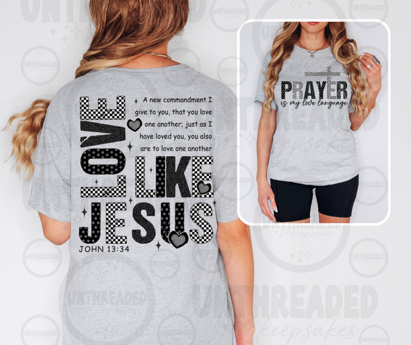 Prayer Is My Love Language Christian Graphic T-Shirt