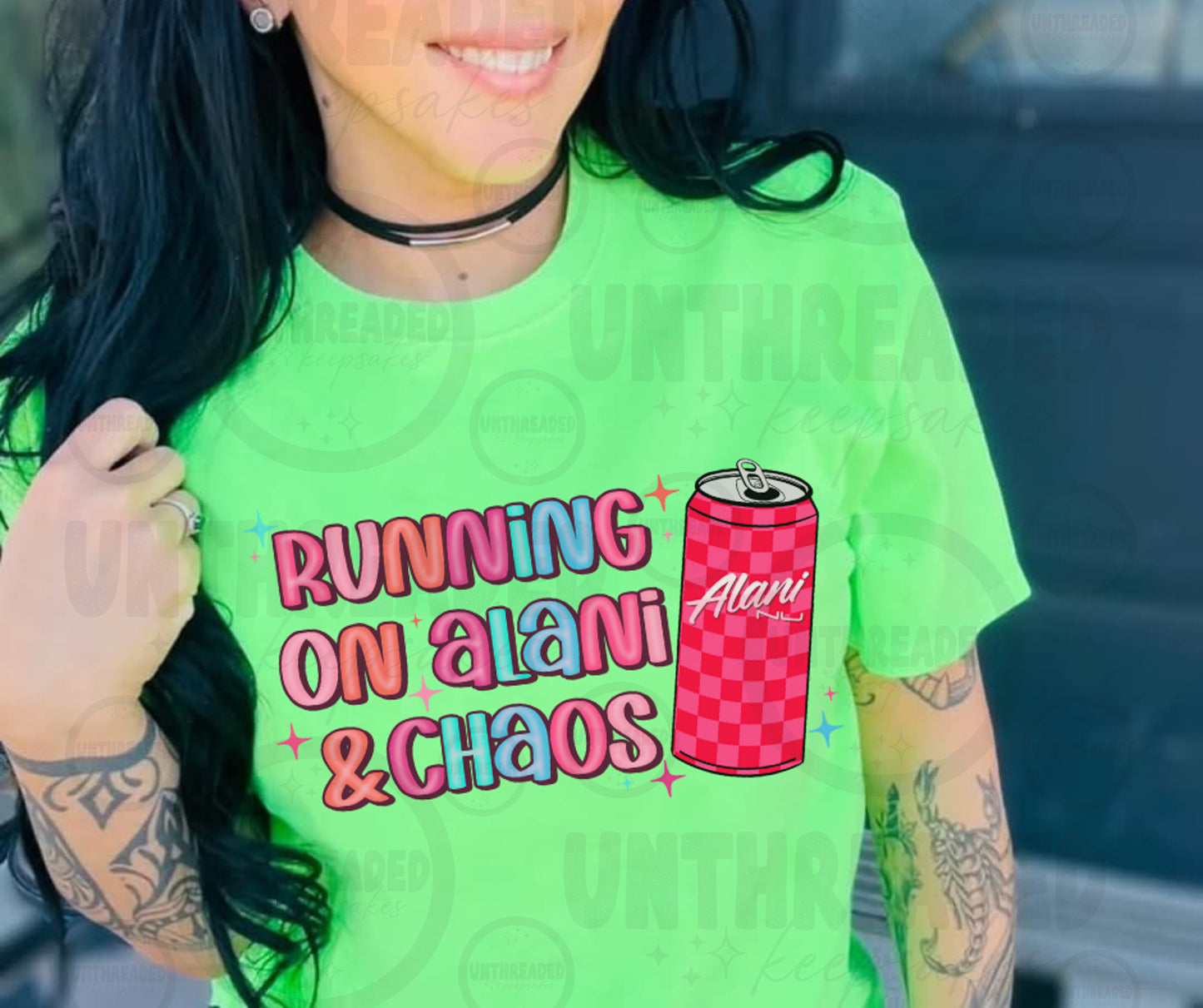 Running on Alani & Chaos Graphic T-Shirt