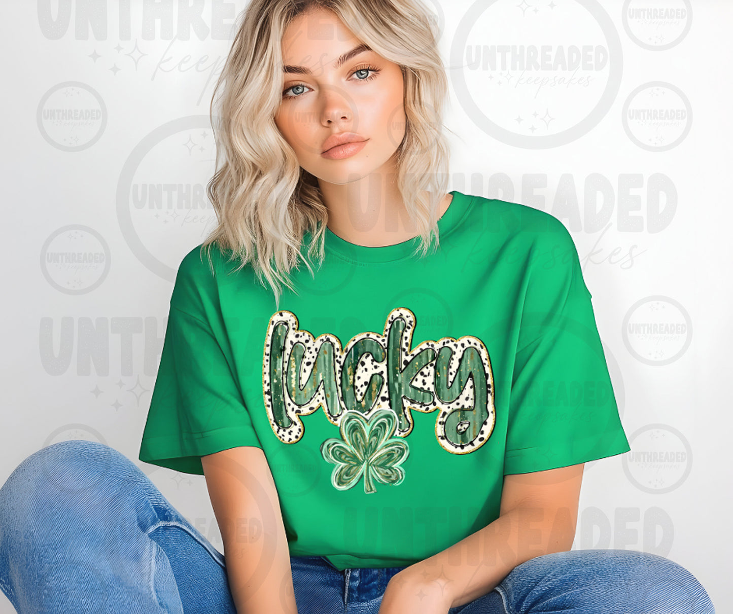 Lucky Shamrock Graphic T-Shirt