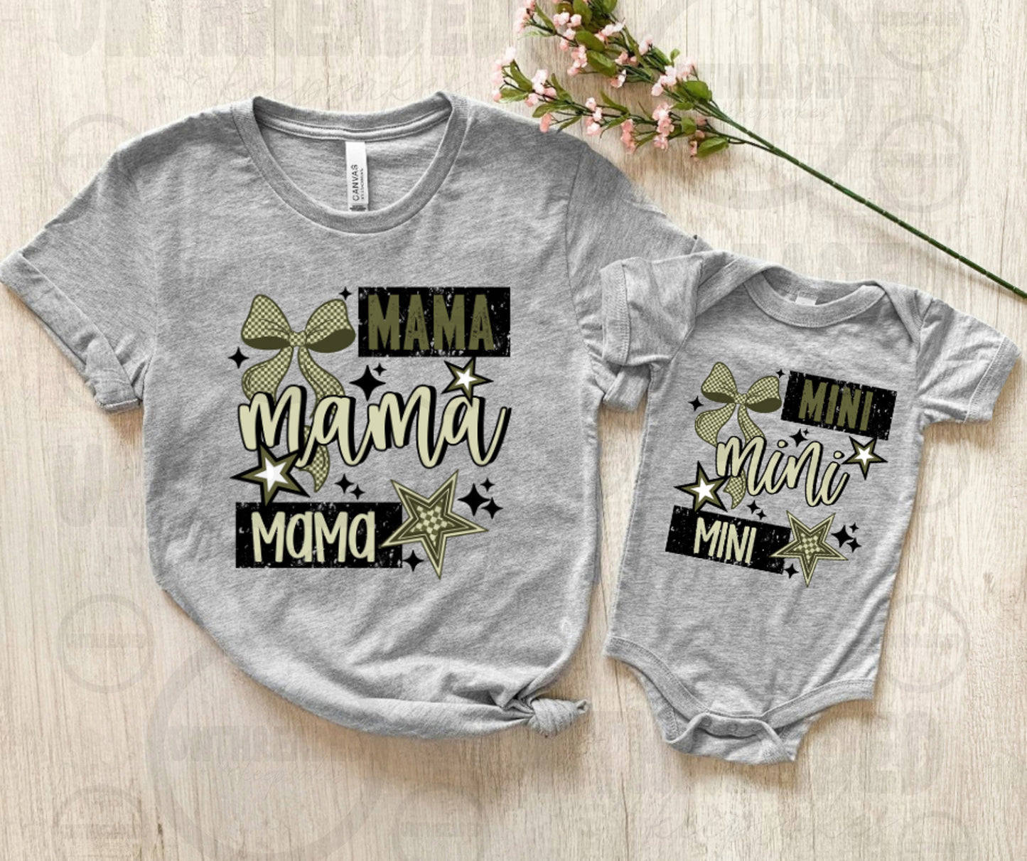 Mama & Mini Star Graphic Matching Shirts