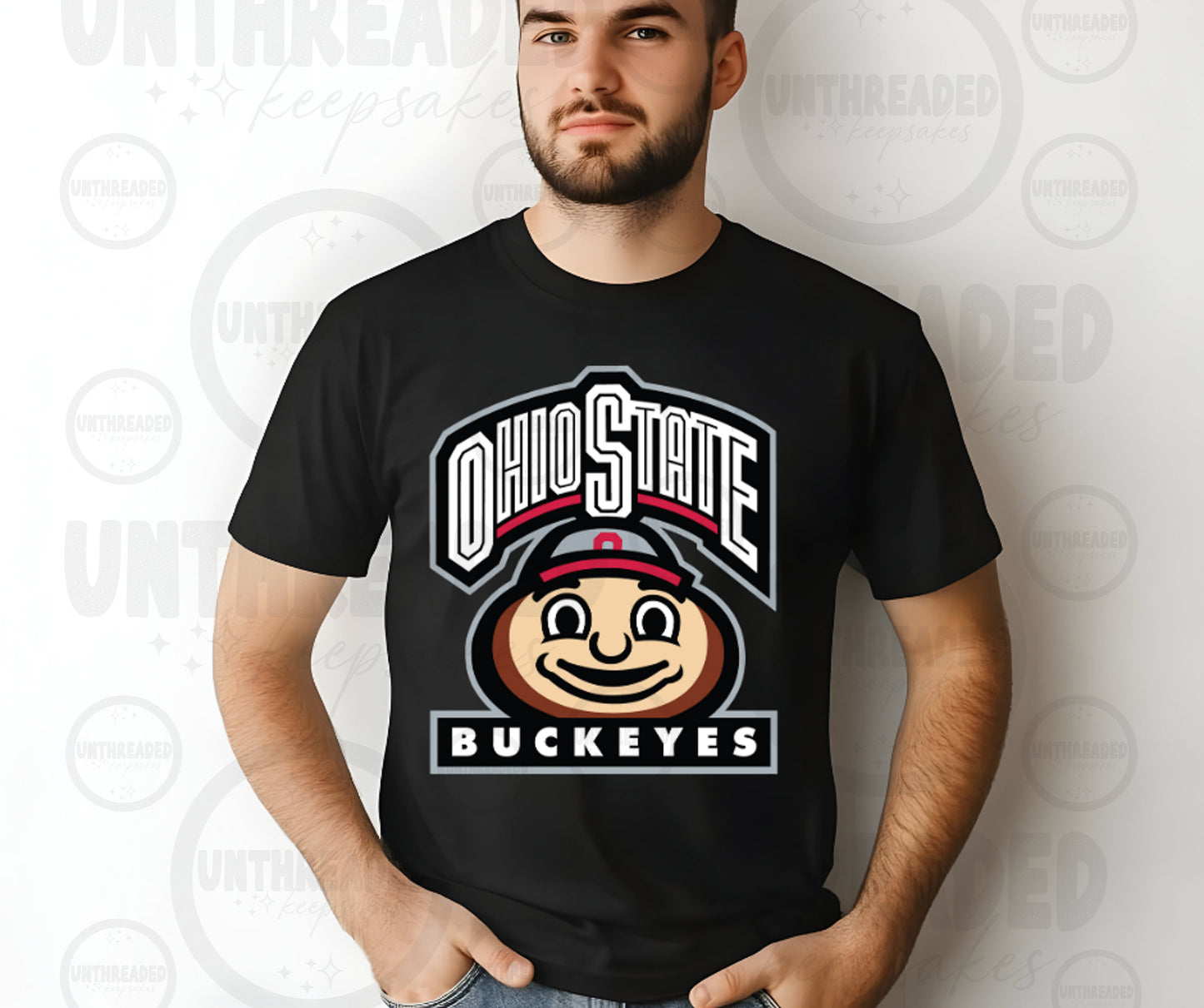 Ohio State Buckeyes Mascot Graphic T-Shirt | Game Day Football Fan Tee