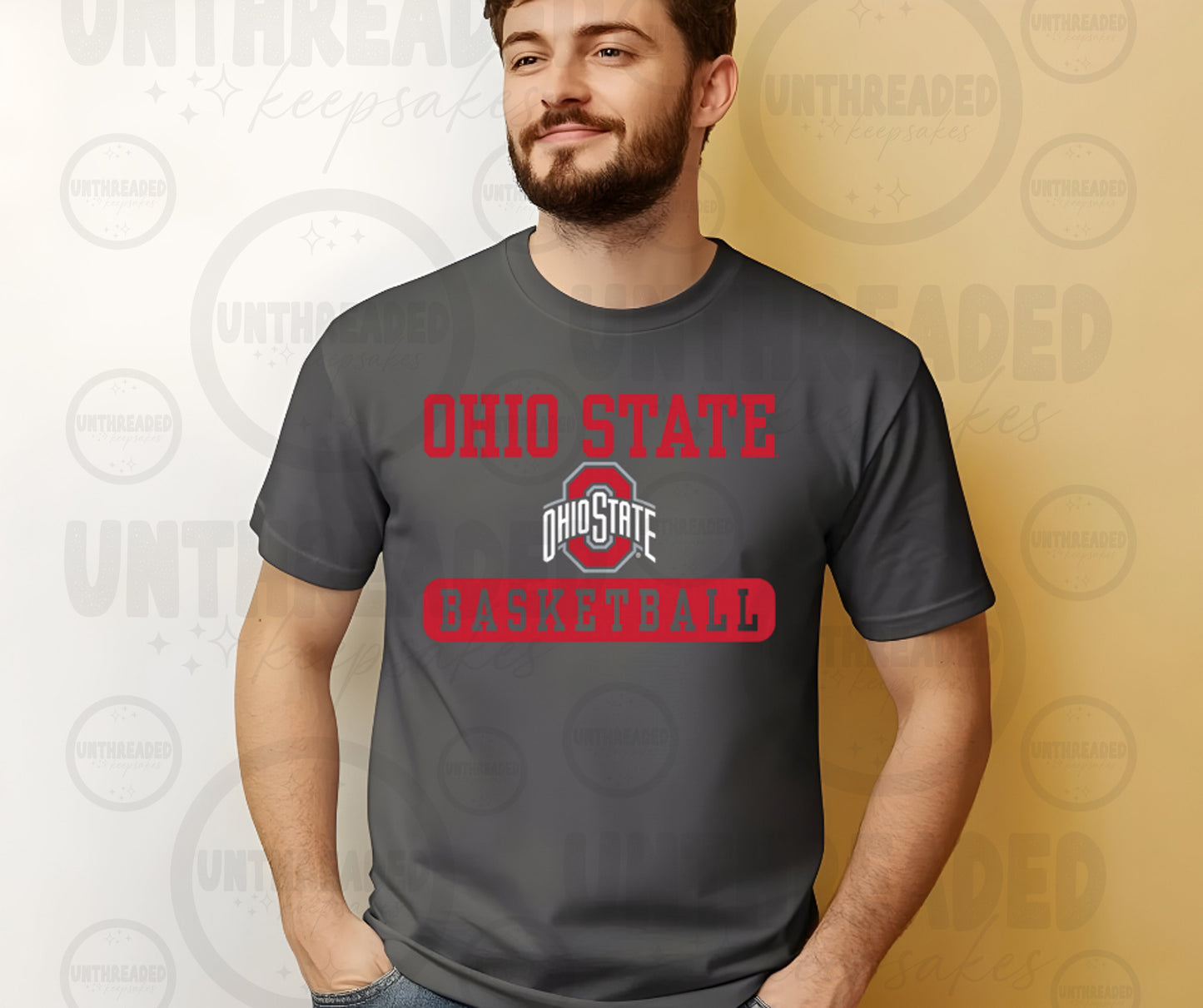 Ohio State Basketball Graphic T-Shirt – Buckeyes Fan Tee