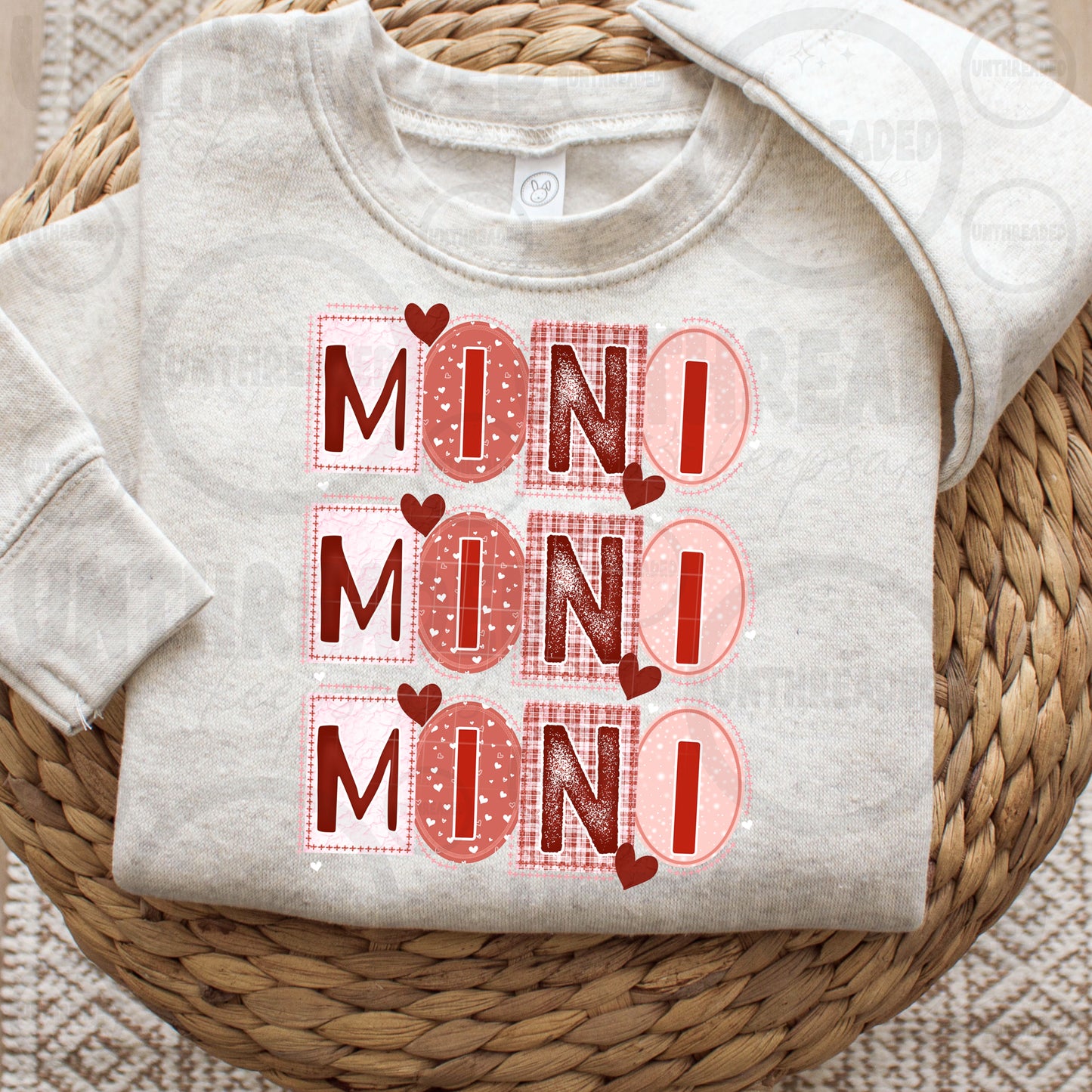 Mini Valentine Sweatshirt | Toddler & Youth Valentine Top