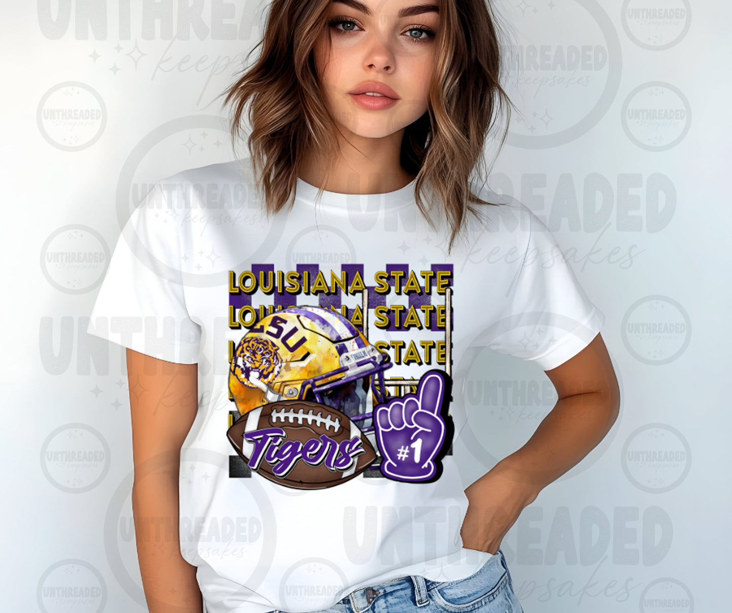 Football Season Graphic T-Shirt | Touchdowns & Team Spirit Tee LST