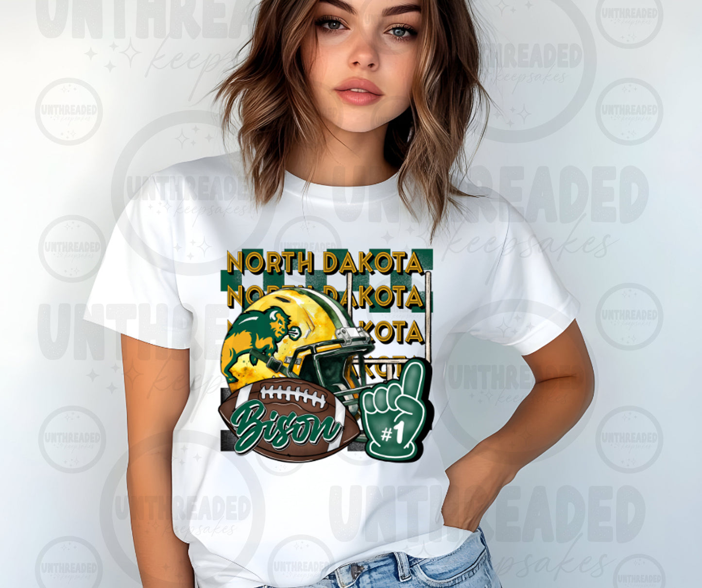 Football Season Graphic T-Shirt | Touchdowns & Team Spirit Tee NDB
